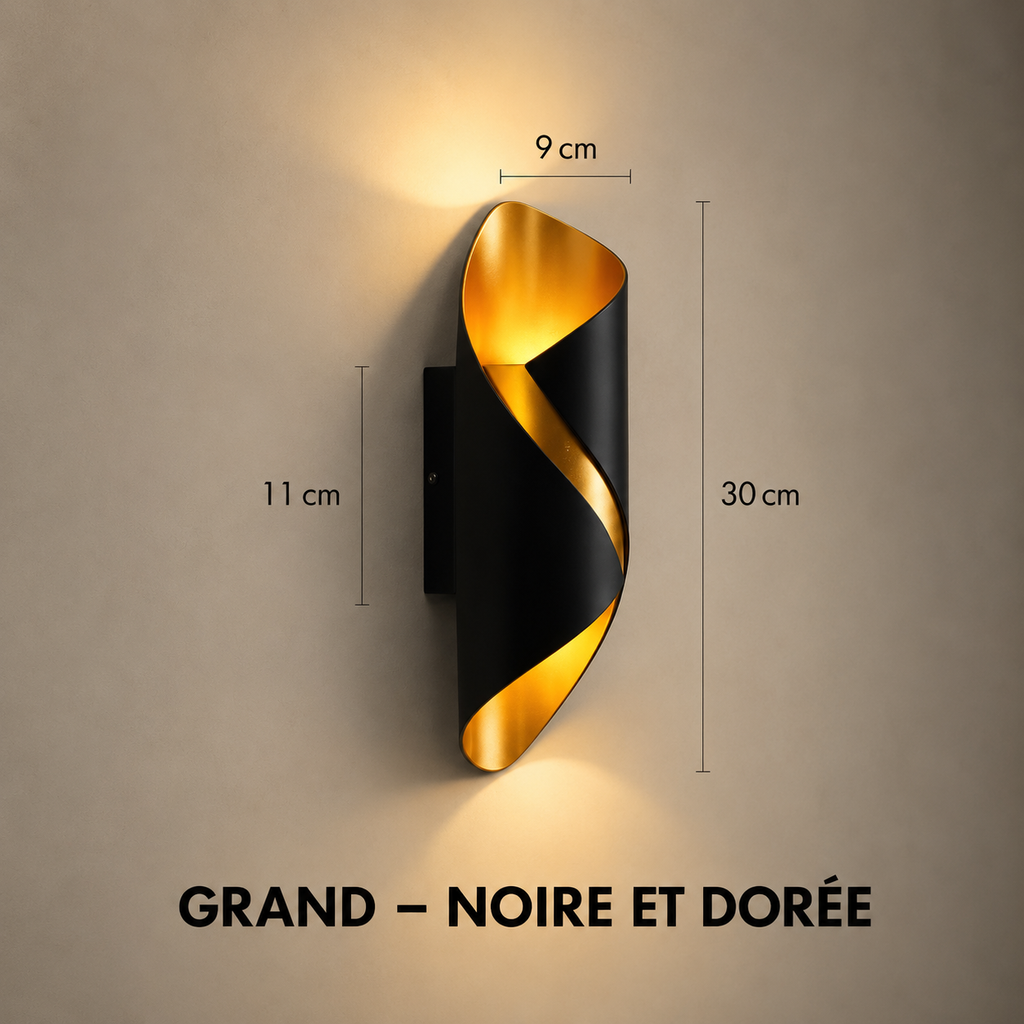 Nordia — Applique extérieure LED d'inspiration nordique