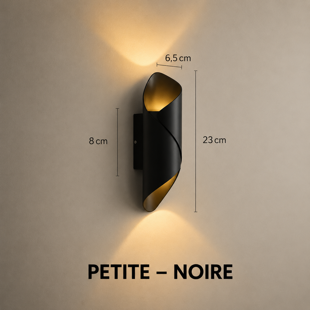 Nordia — Applique extérieure LED d'inspiration nordique