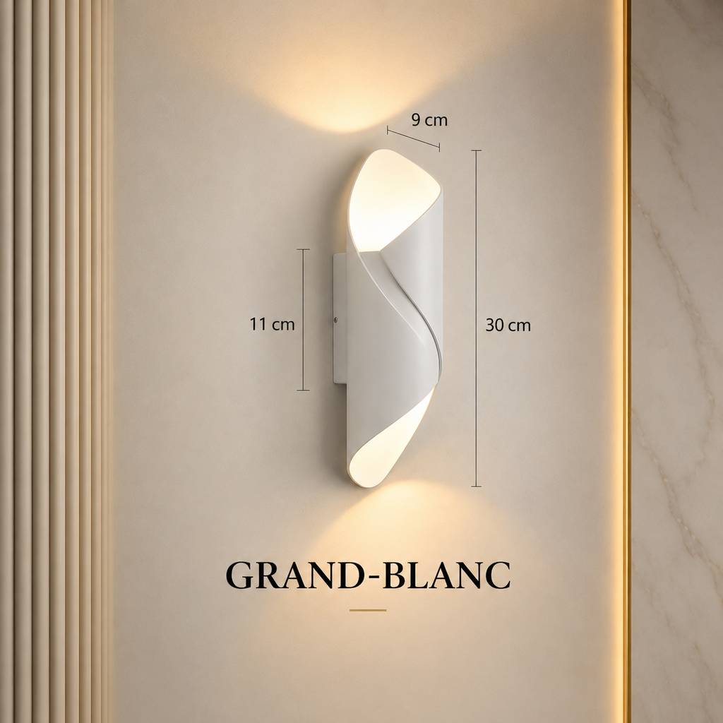 Nordia — Applique extérieure LED d'inspiration nordique