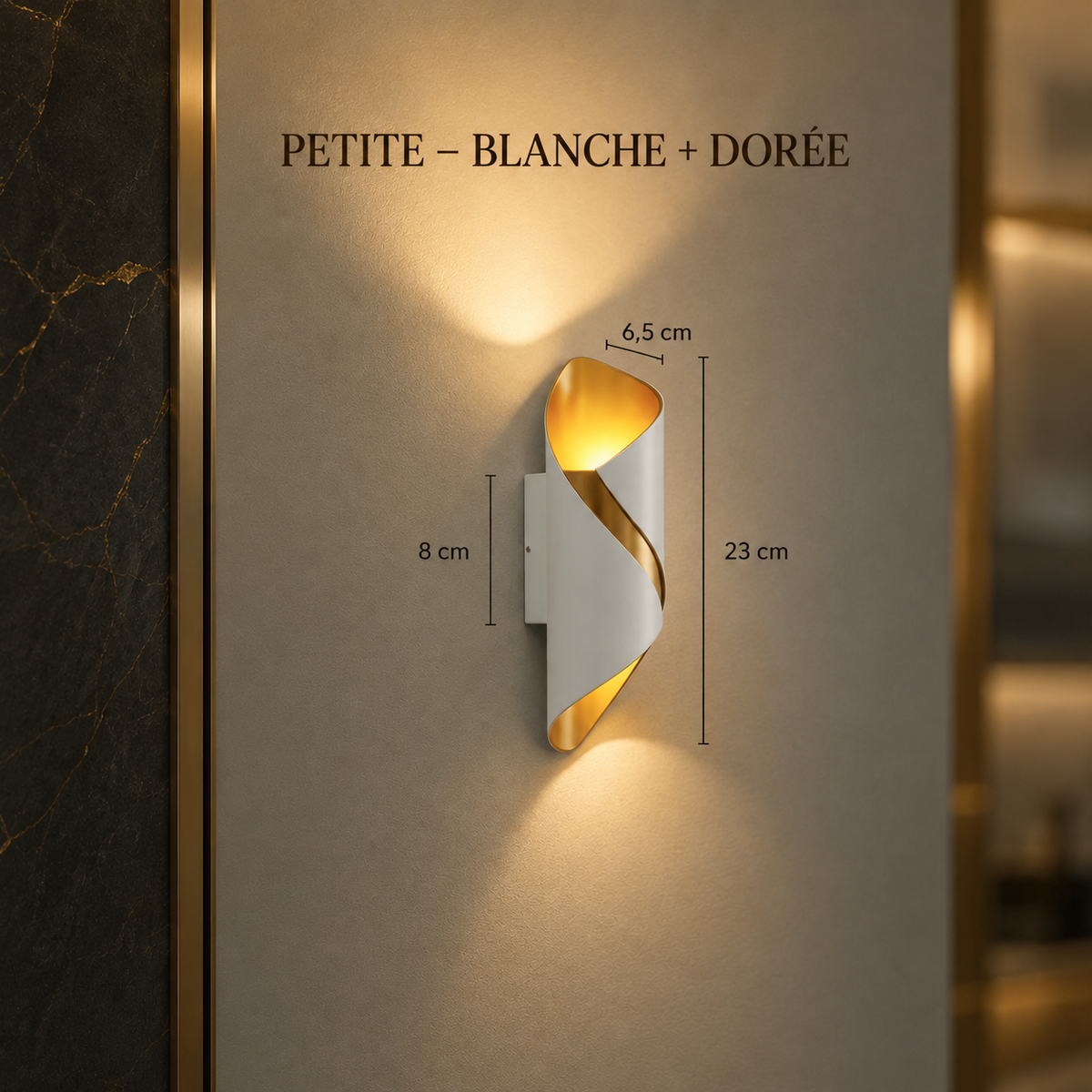 Nordia — Applique extérieure LED d'inspiration nordique