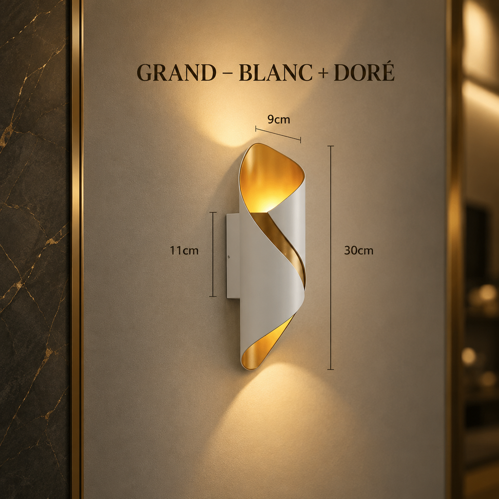 Nordia — Applique extérieure LED d'inspiration nordique