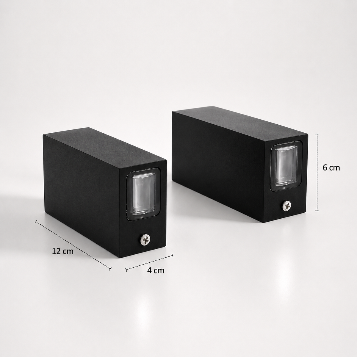Duetta — Applique extérieure double faisceau IP65