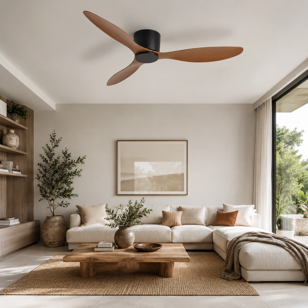 Lysane — Ventilateur de plafond au design scandinave