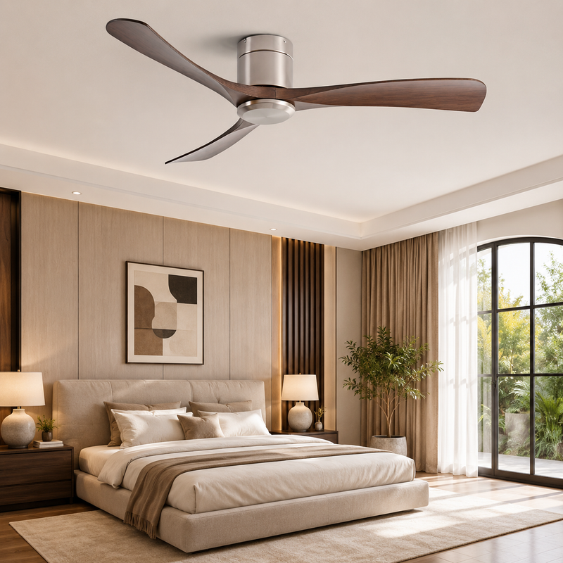 Silvane — Ventilateur de plafond trois pales bois