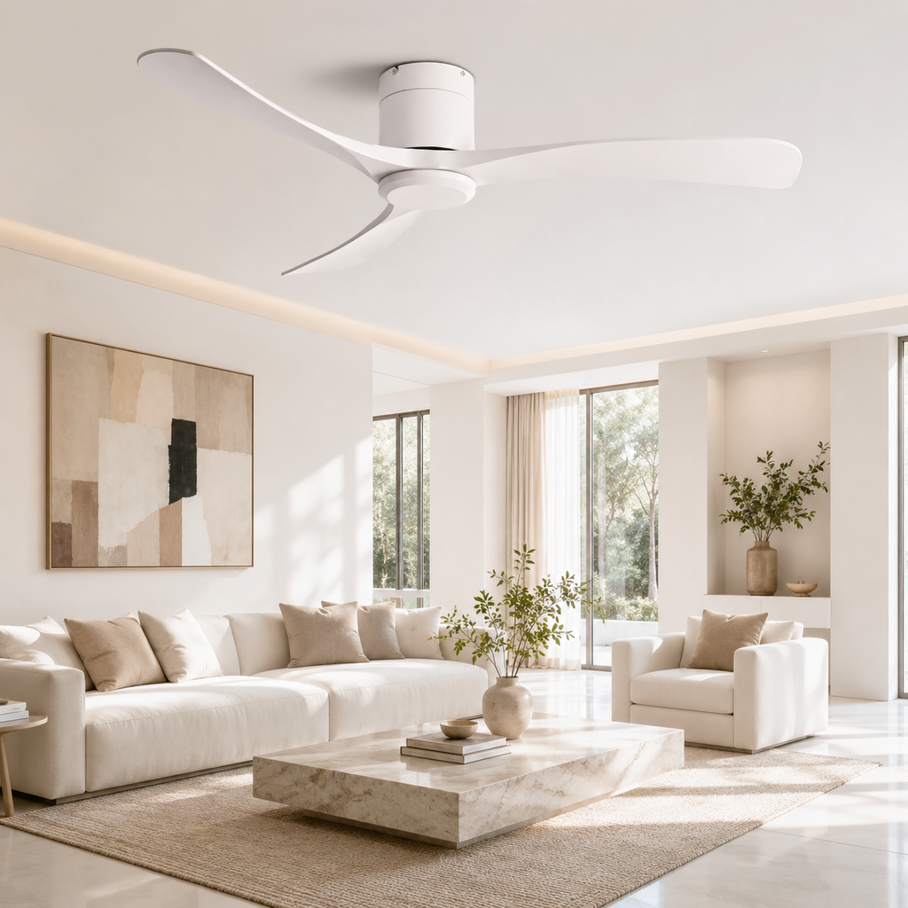 Silvane — Ventilateur de plafond trois pales bois