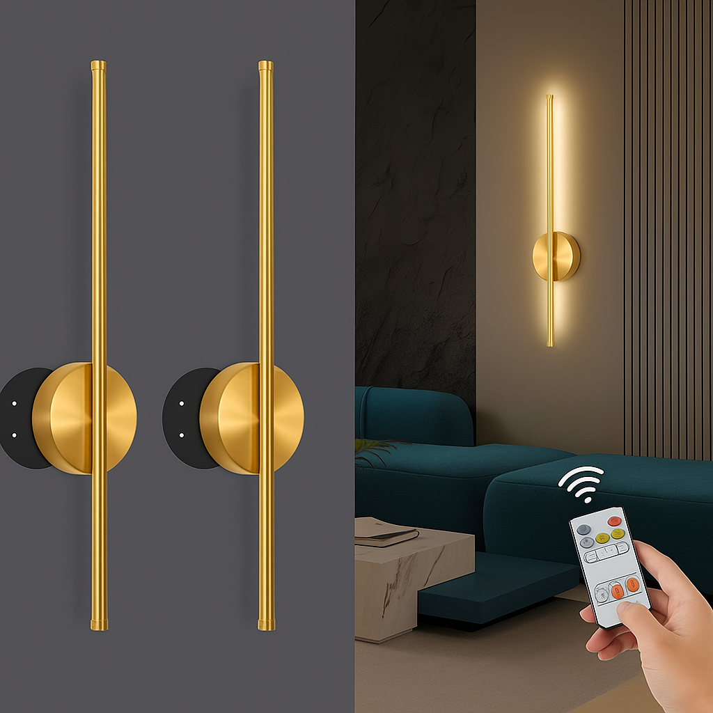 Velina — Applique murale sans fil rechargeable