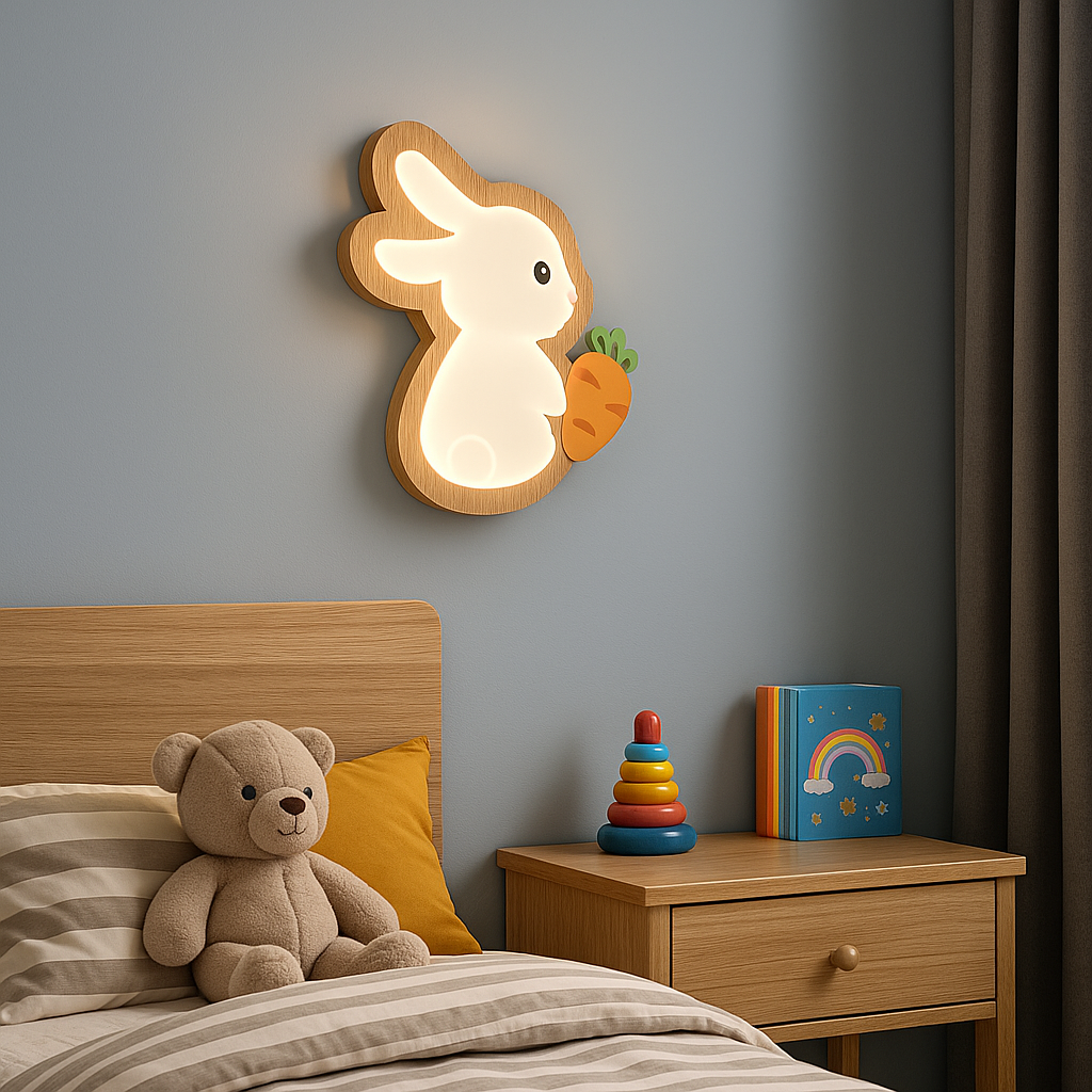 Sofina — Applique lapin pour chambre d'enfant