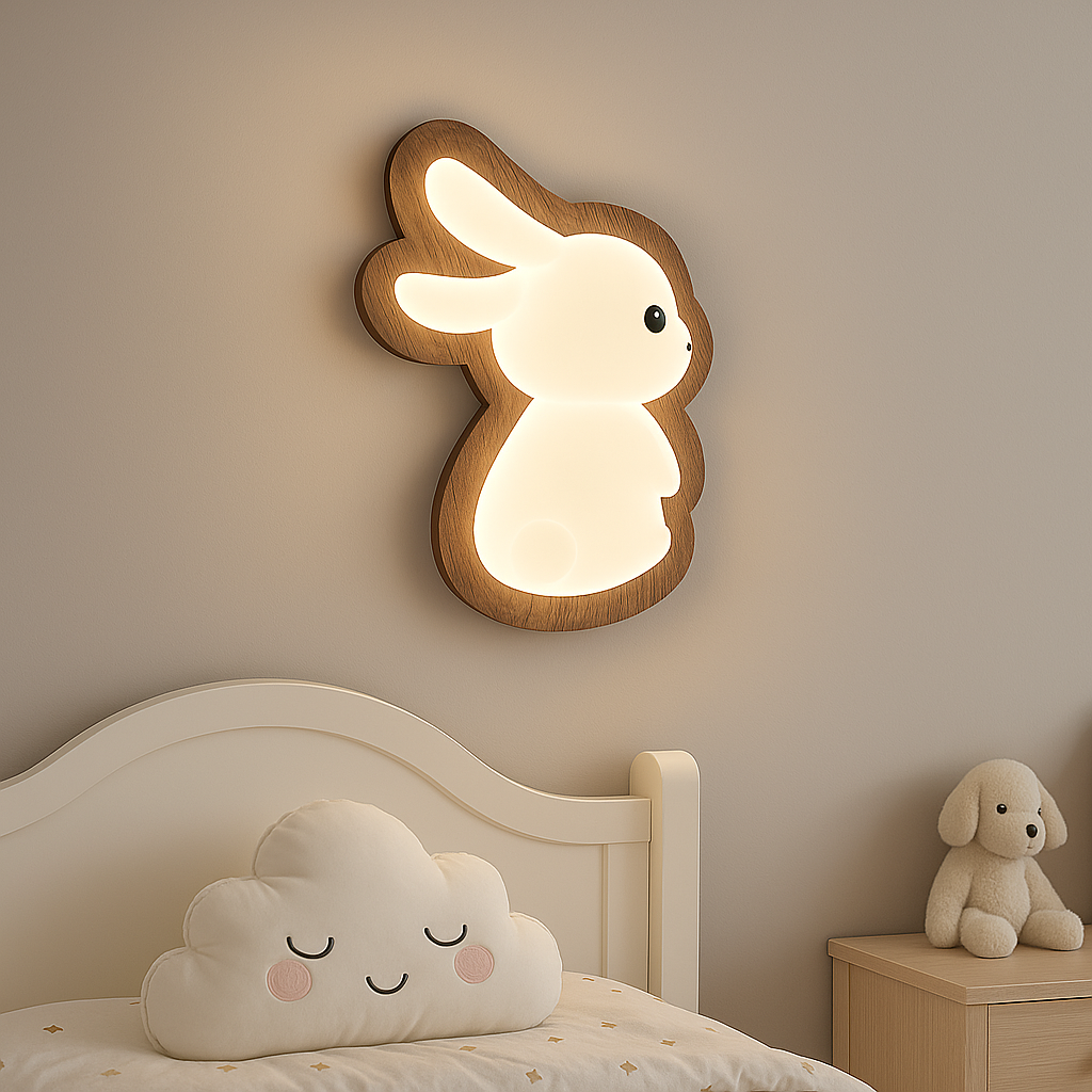 Sofina — Applique lapin pour chambre d'enfant