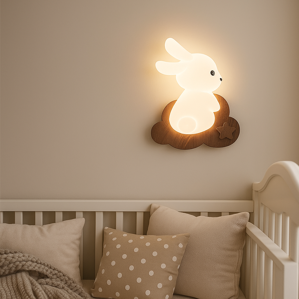 Sofina — Applique lapin pour chambre d'enfant