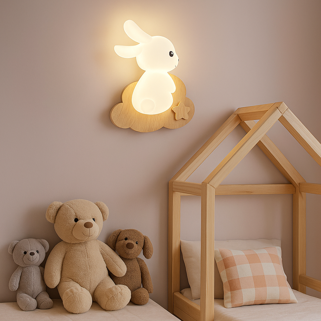 Sofina — Applique lapin pour chambre d'enfant