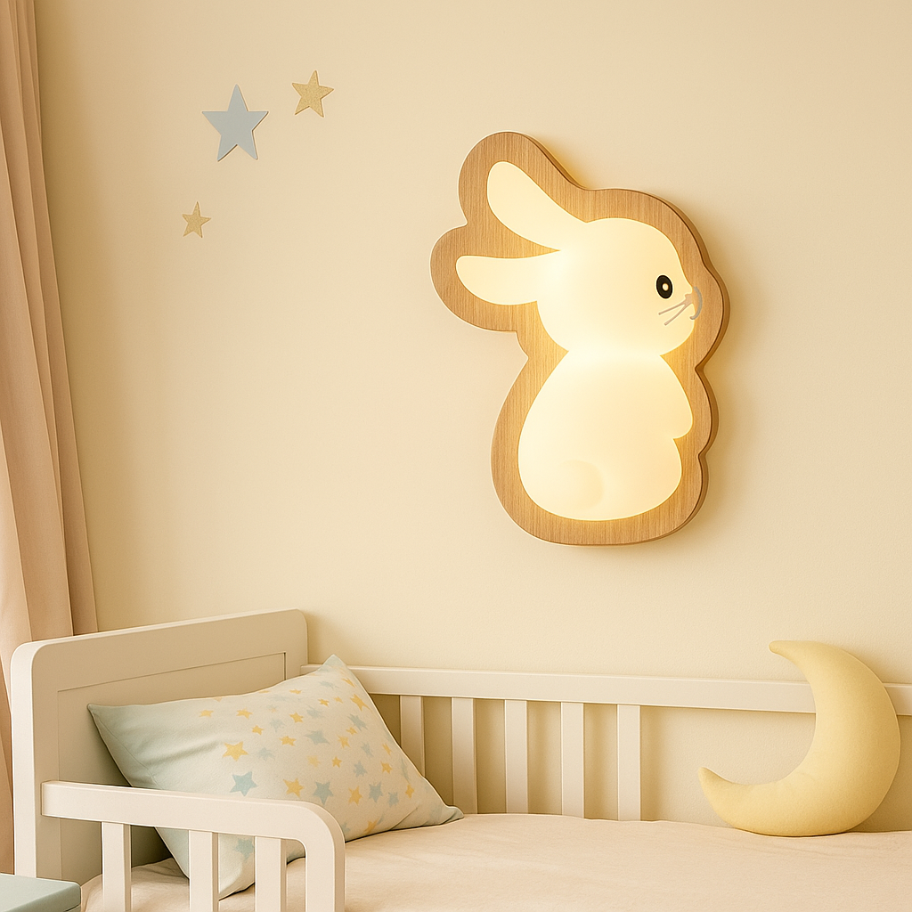 Sofina — Applique lapin pour chambre d'enfant
