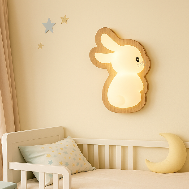 Sofina — Applique lapin pour chambre d'enfant