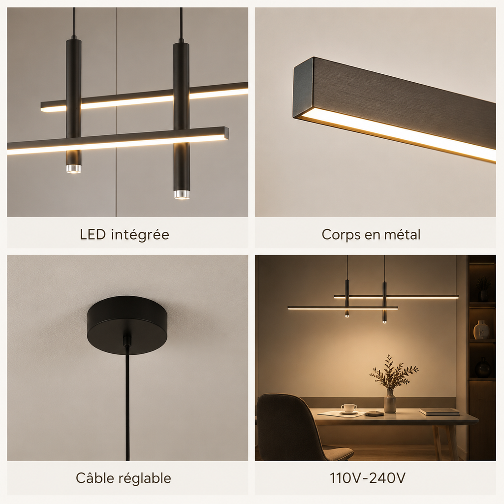 Prisma — Suspension au design italien