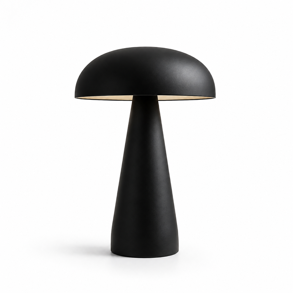 Cupolina — Lampe de chevet dôme en métal sans fil