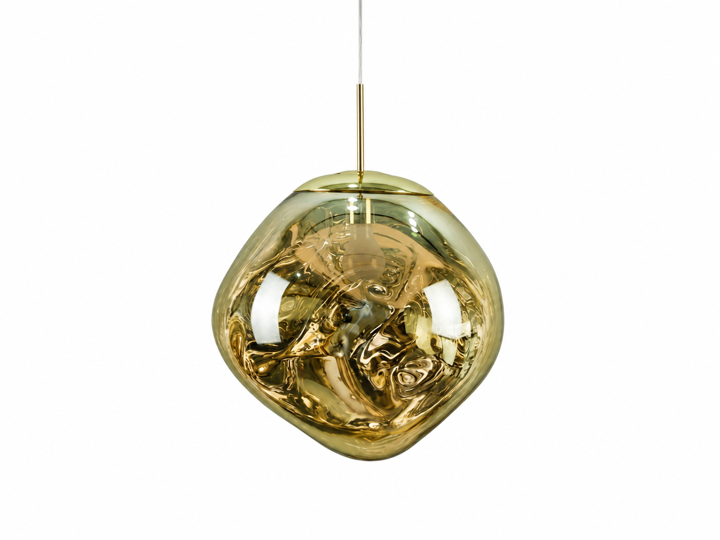 Suspension acrylique transparent en 9 coloris