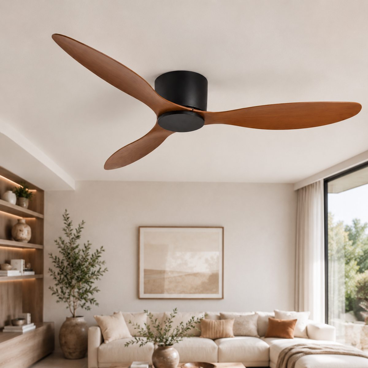 Lysane — Ventilateur de plafond au design scandinave