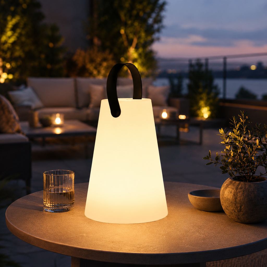 Estella — Lampe nomade d'extérieur rechargeable