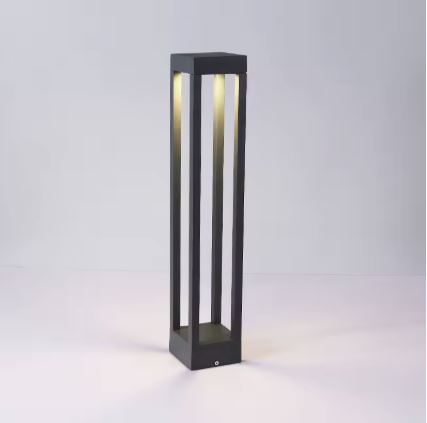 Lampadaire d'Extérieur Noir pour Terrasse – Modèle Elio (DIMOREE)