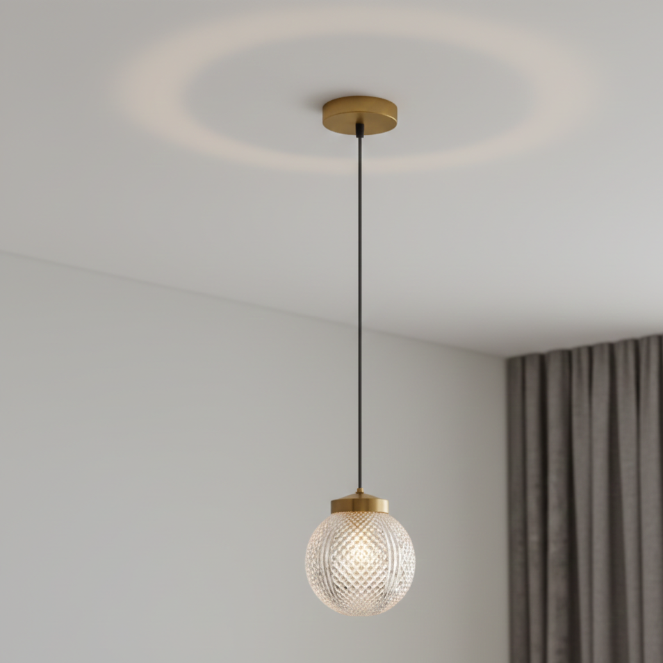 Givria — Suspension à effet givré pour table