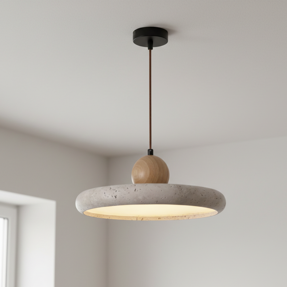 Duna — Suspension en bois clair ou sombre
