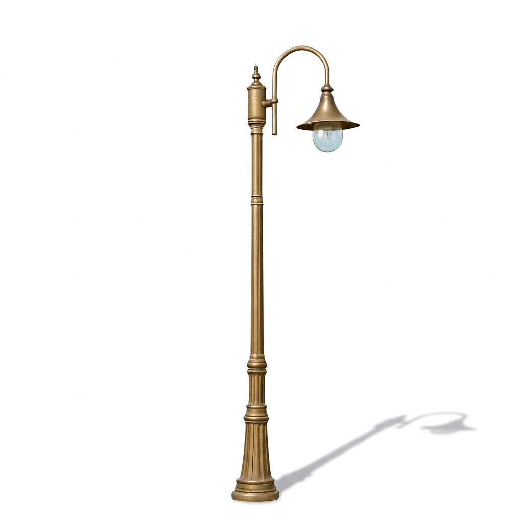 Livorna — Lampadaire de jardin bronze E27