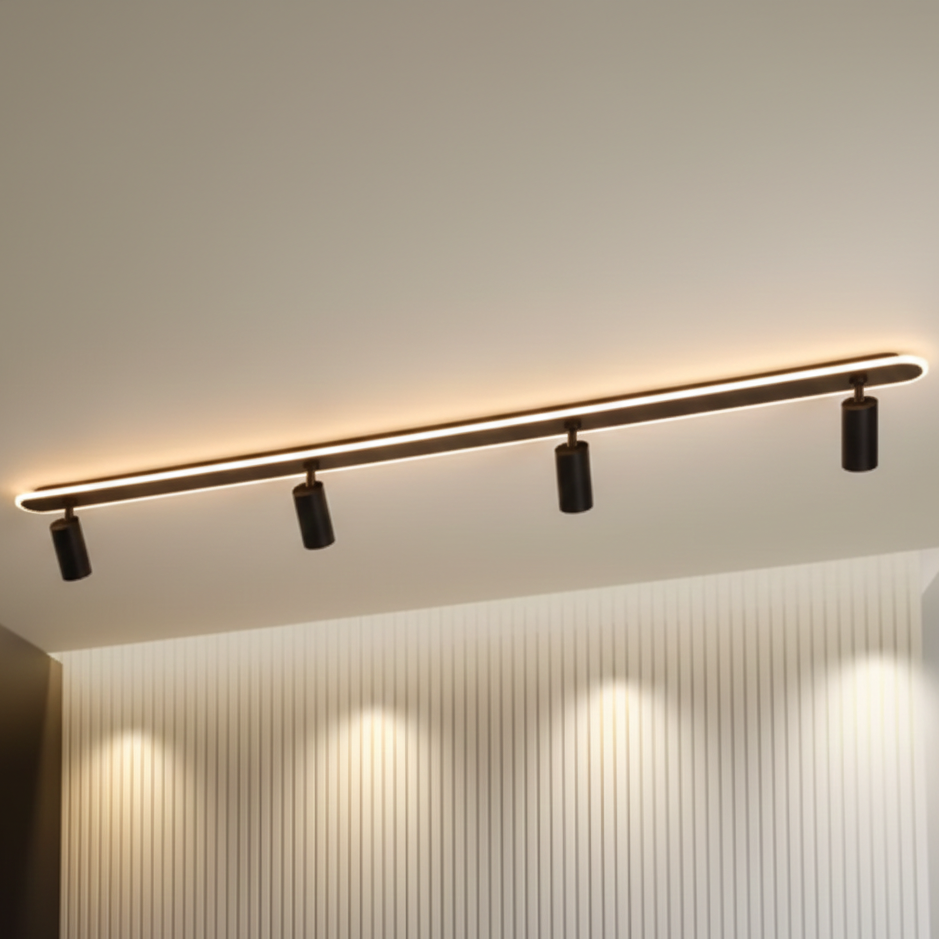 Linara — Plafonnier linéaire à spots orientables
