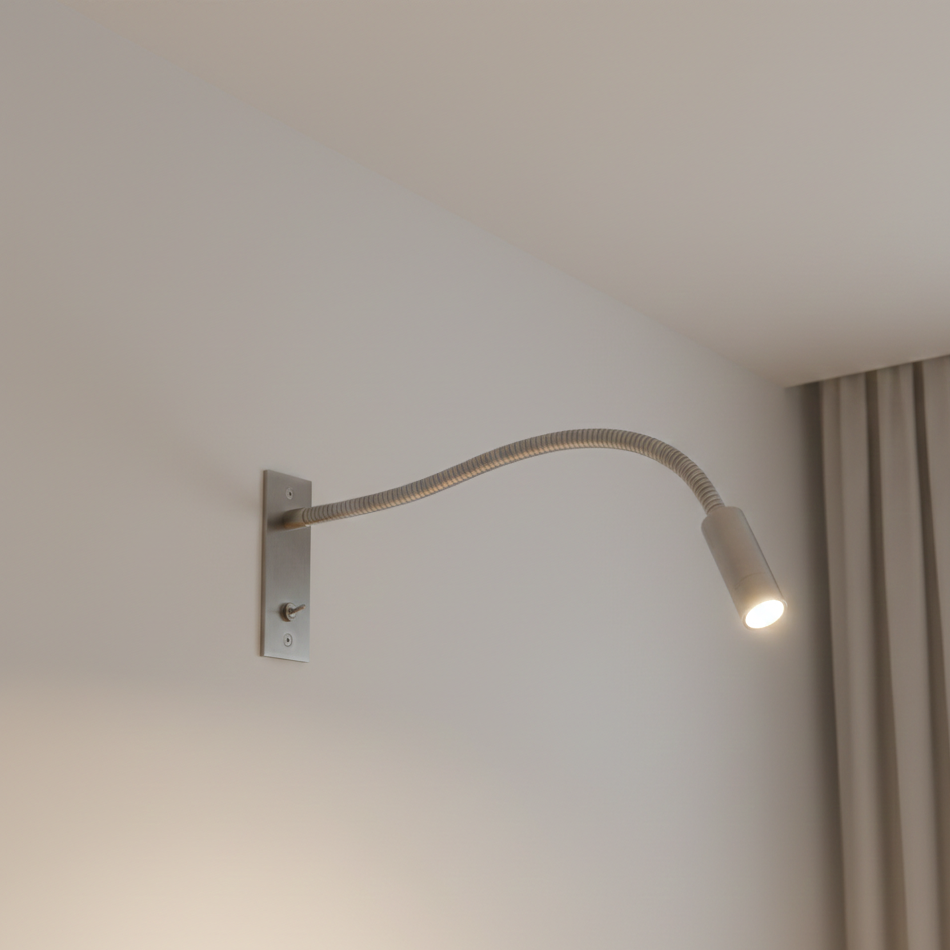 Neora — Applique liseuse de chevet orientable