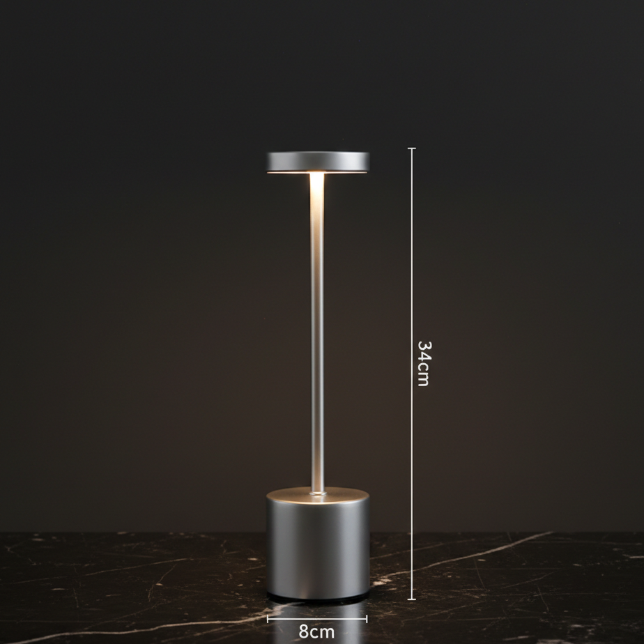 Colonna — Lampe à poser colonne en métal