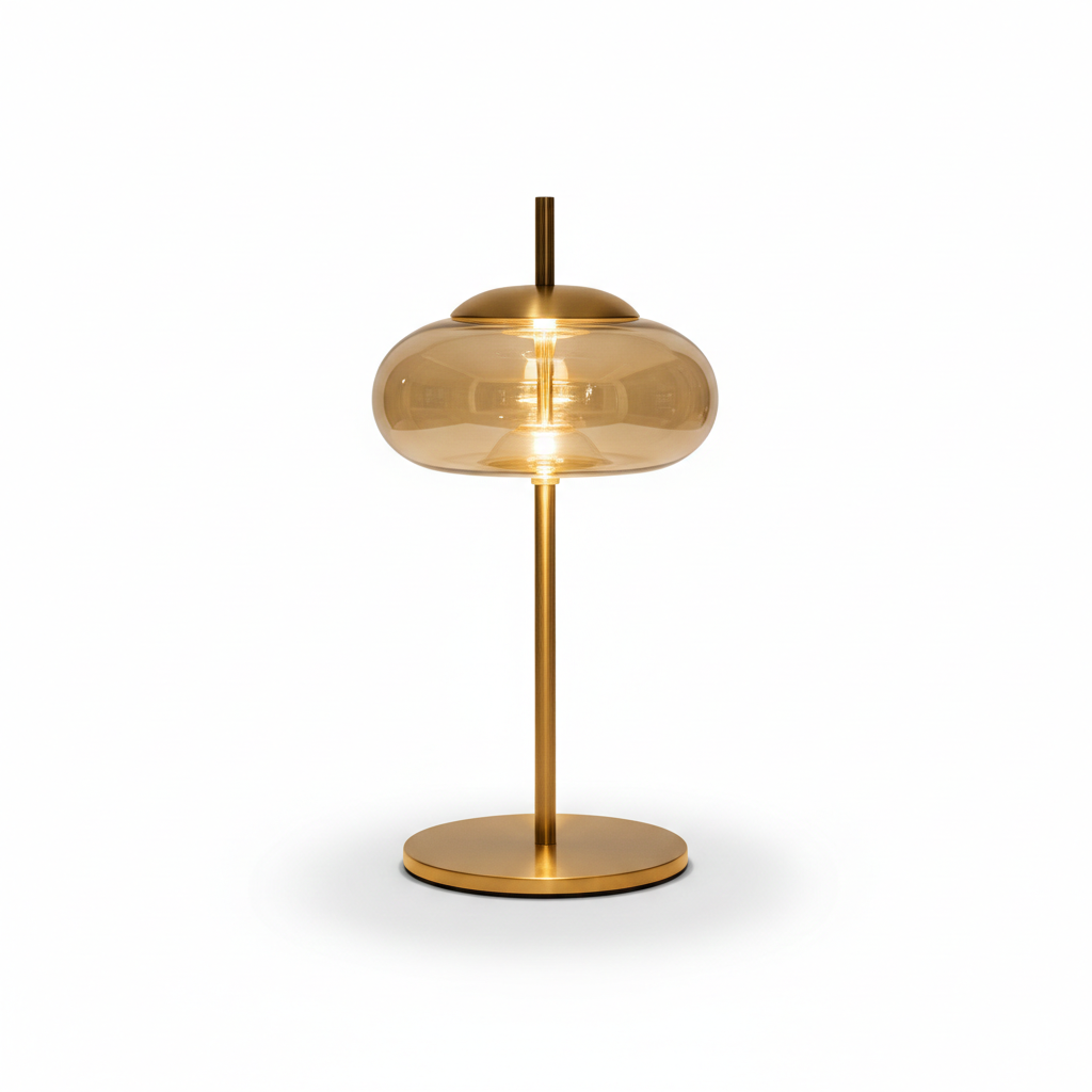 Chiara — Lampadaire en verre clair ou ambré