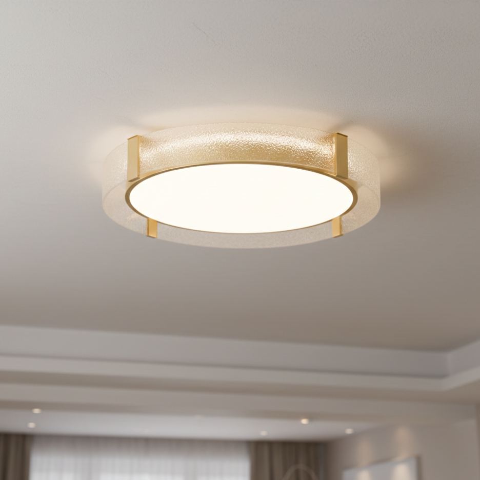 Lucera — Plafonnier rond à lumière douce
