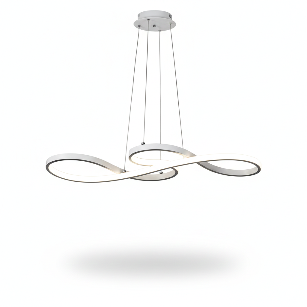 Mobia — Suspension sculpture en ruban continu