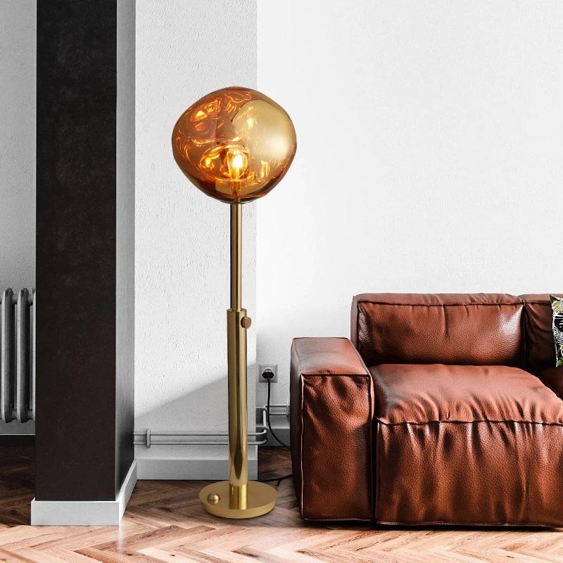 Volcana — Suspension design en coulée de lave