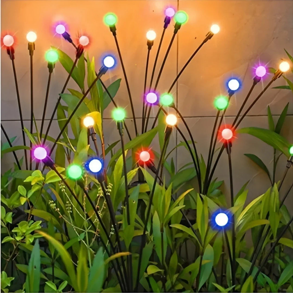 Lucina — Lampe solaire luciole huit têtes