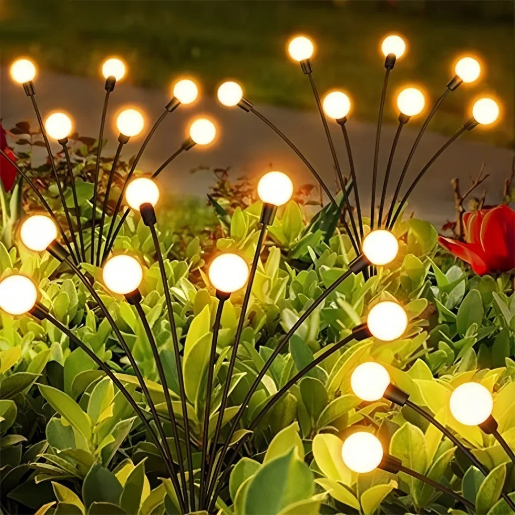 Lucina — Lampe solaire luciole huit têtes