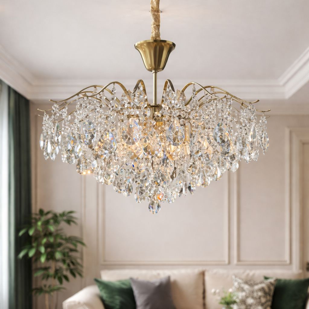 Opalina — Suspension globe en verre opalin