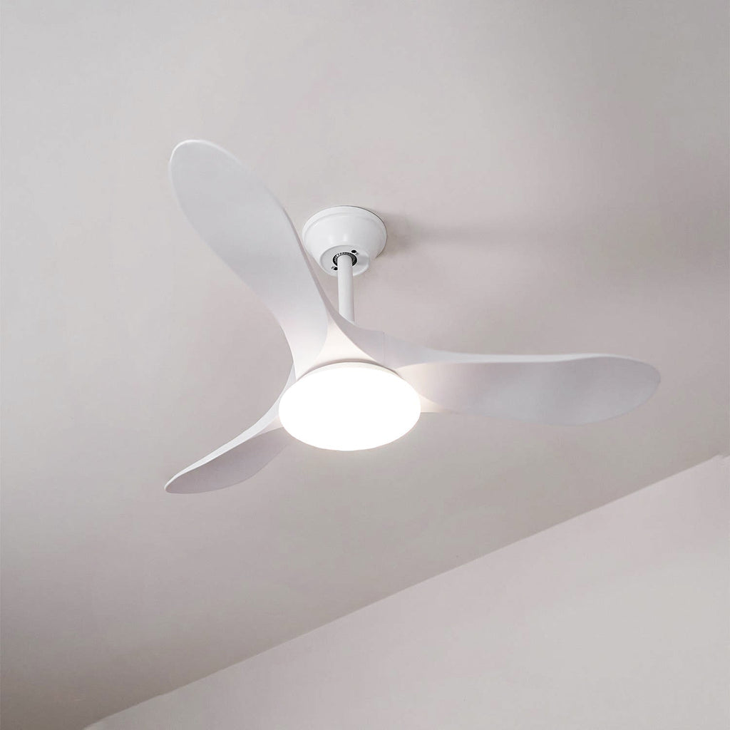 Liora — Ventilateur de plafond lumineux en bois