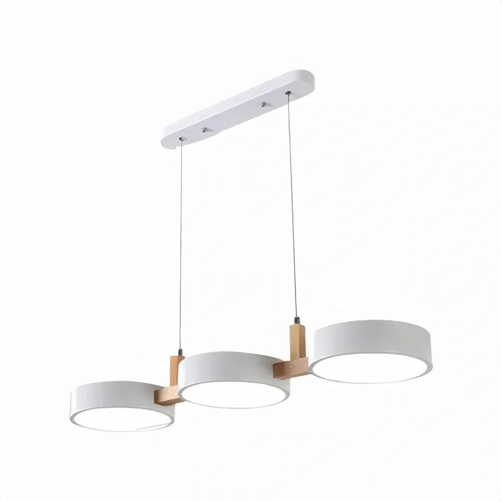 Trielle — Suspension macaron nordique trois lampes