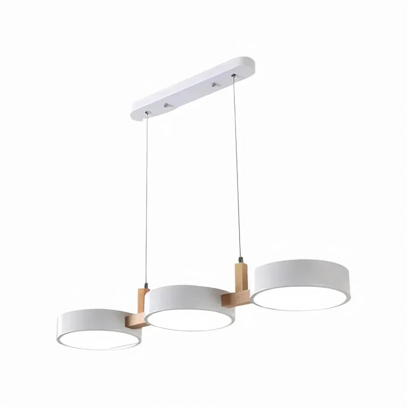 Trielle — Suspension macaron nordique trois lampes