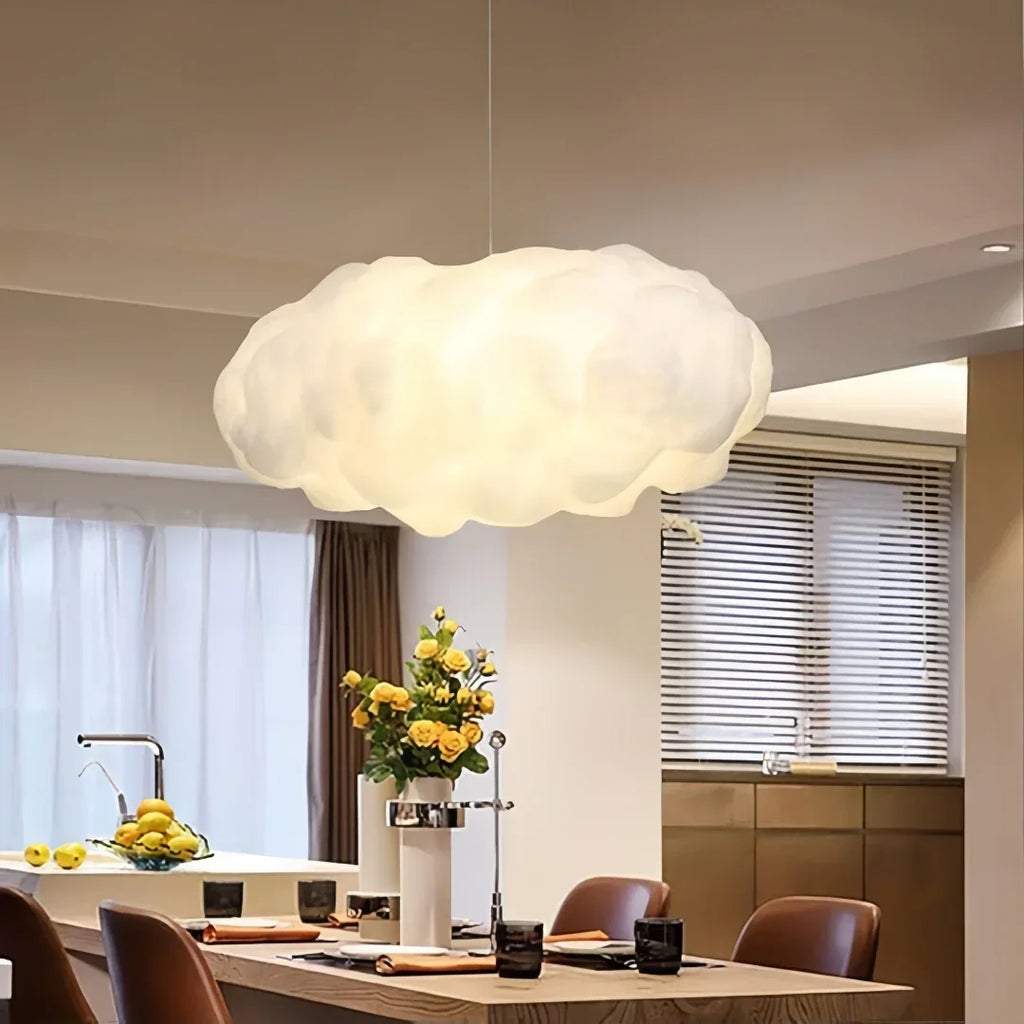 Cumulus — Suspension nuage blanche réglable