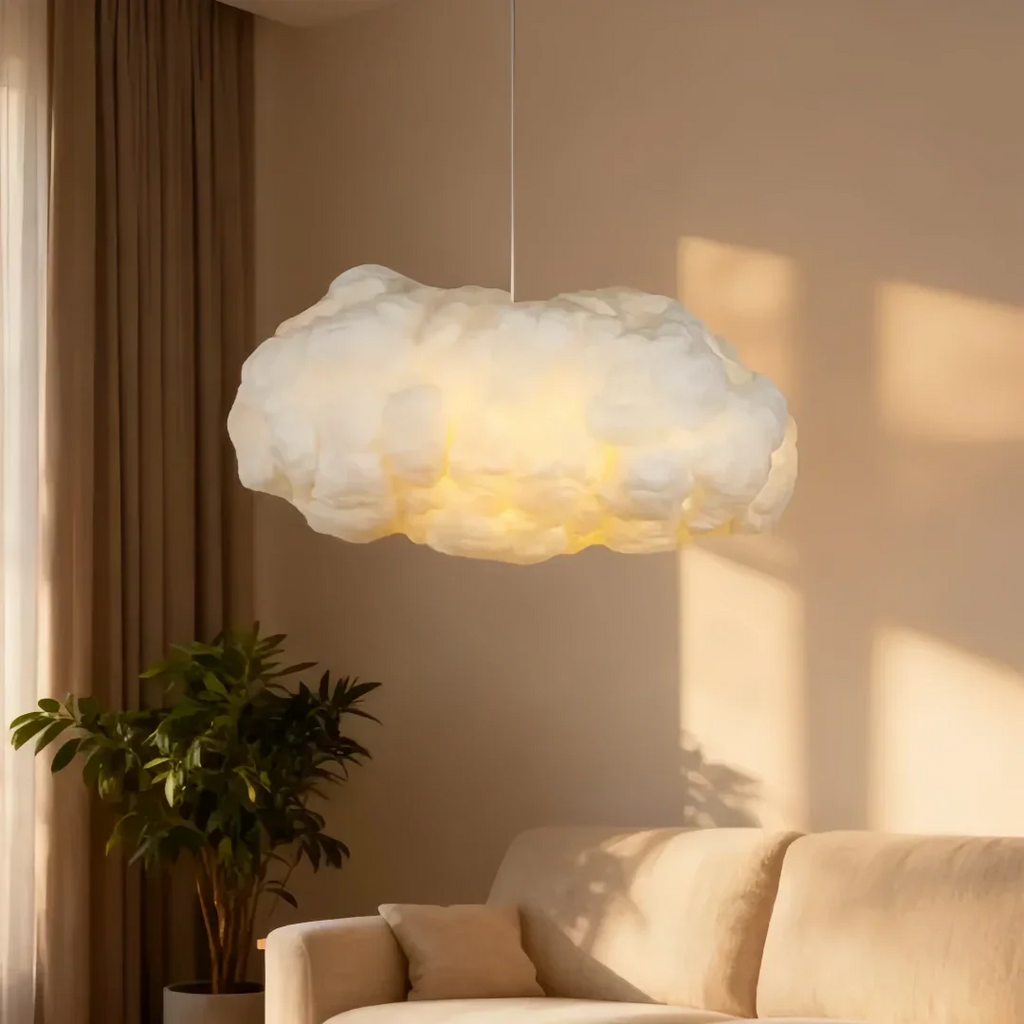 Cumulus — Suspension nuage blanche réglable