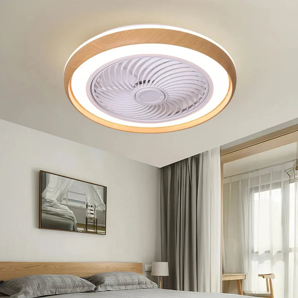 Circéo — Ventilateur de plafond silencieux LED