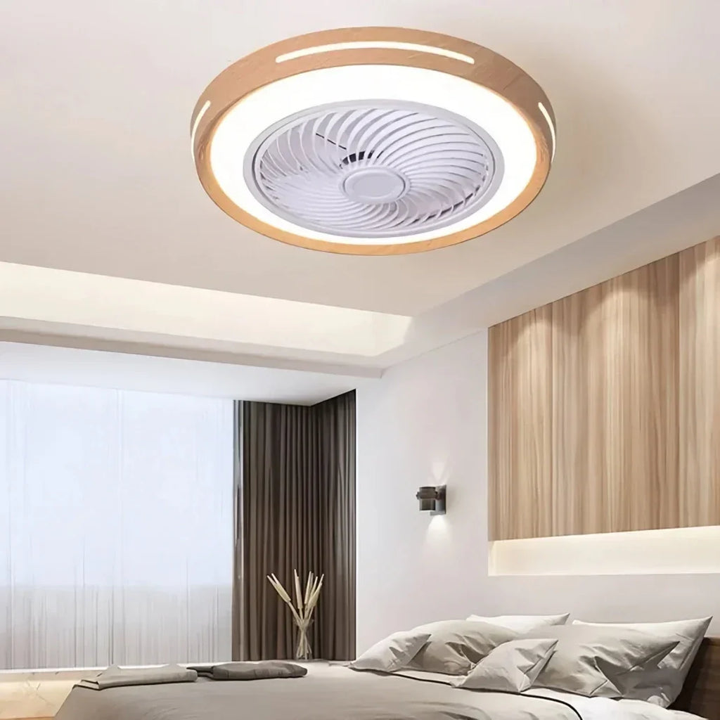 Circéo — Ventilateur de plafond silencieux LED