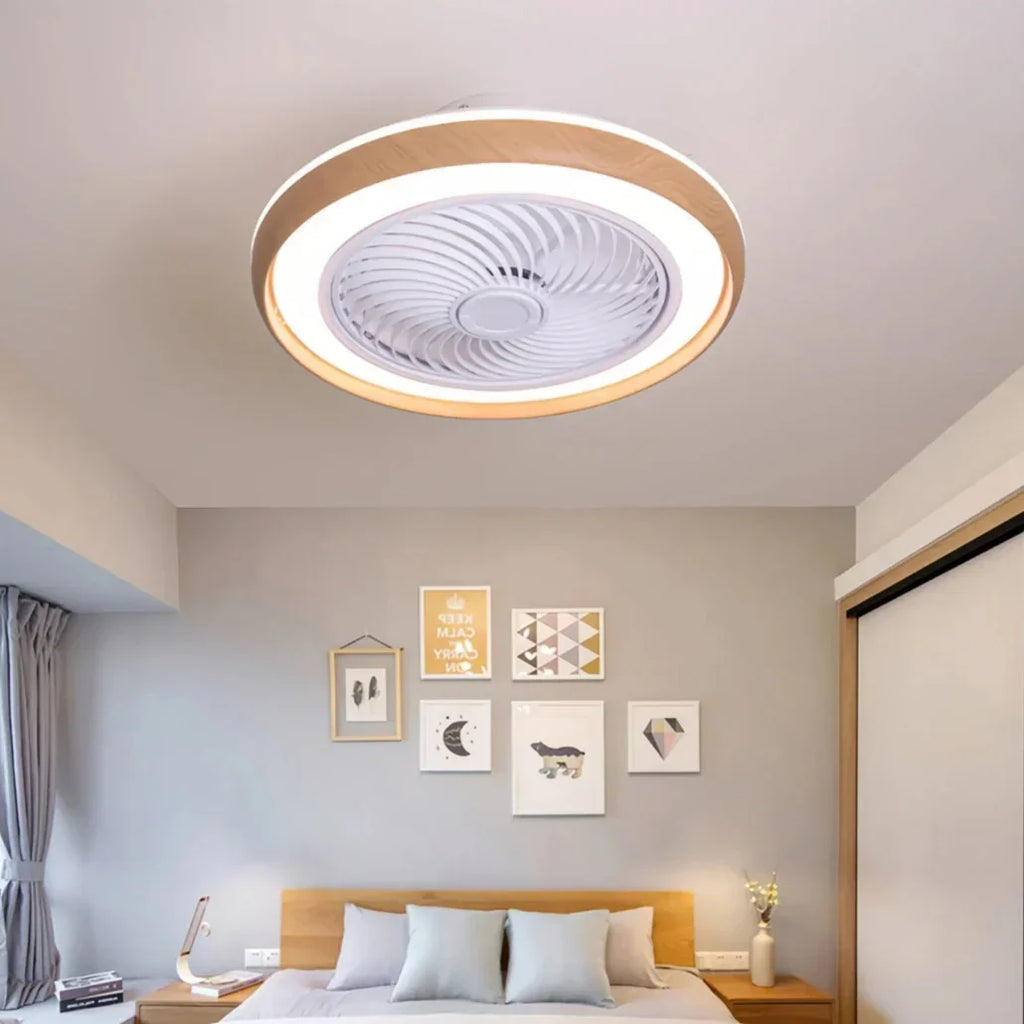 Circéo — Ventilateur de plafond silencieux LED