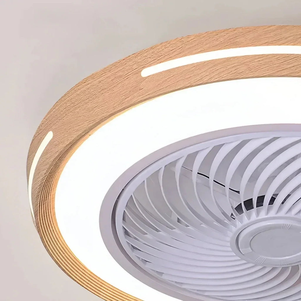 Circéo — Ventilateur de plafond silencieux LED