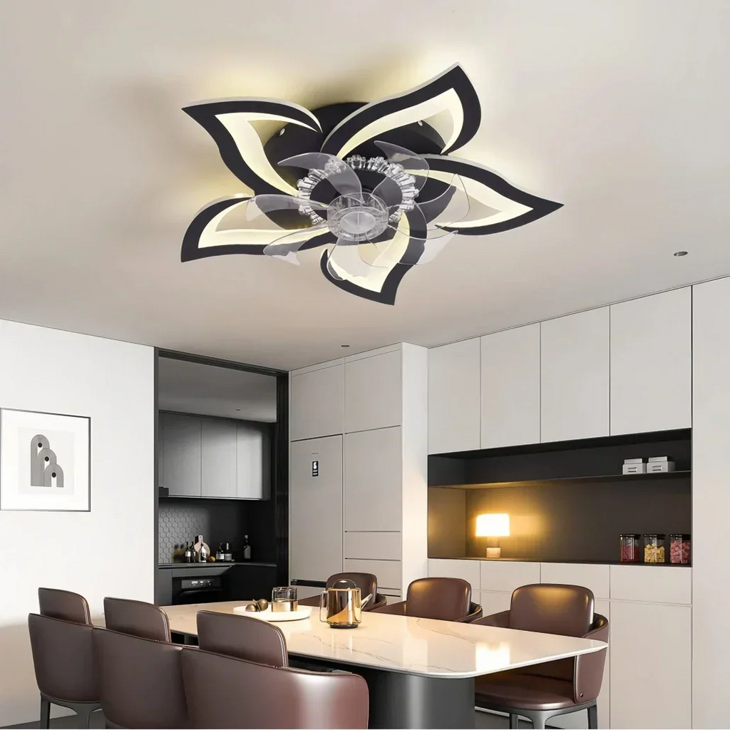 Florea — Ventilateur de plafond fleur silencieux