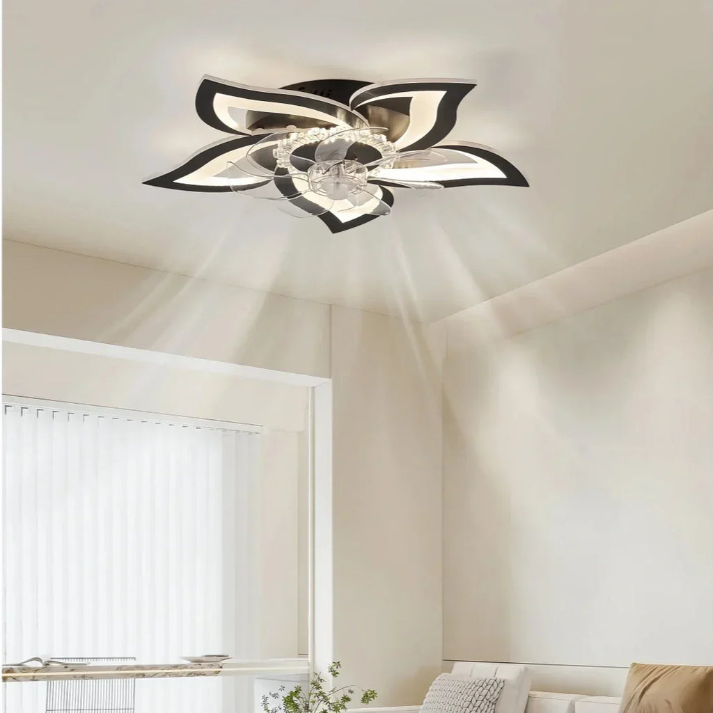 Florea — Ventilateur de plafond fleur silencieux