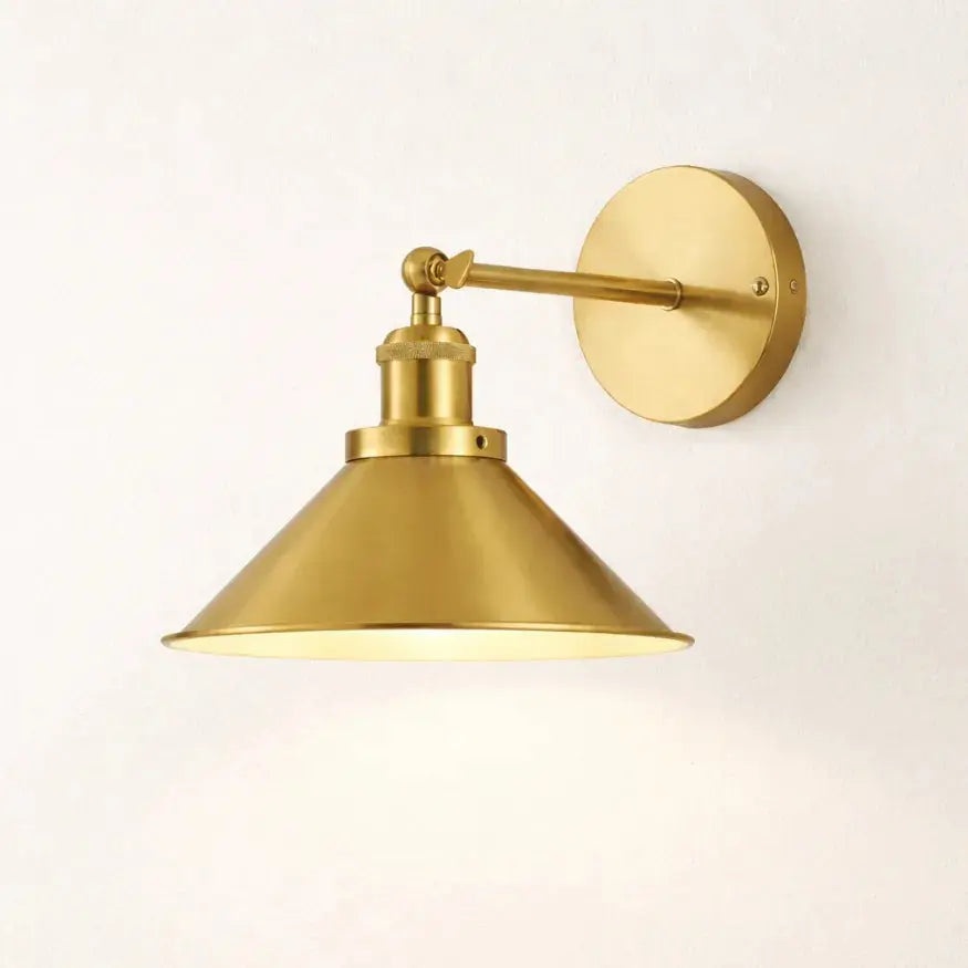 Viggo — Applique orientable en laiton doré