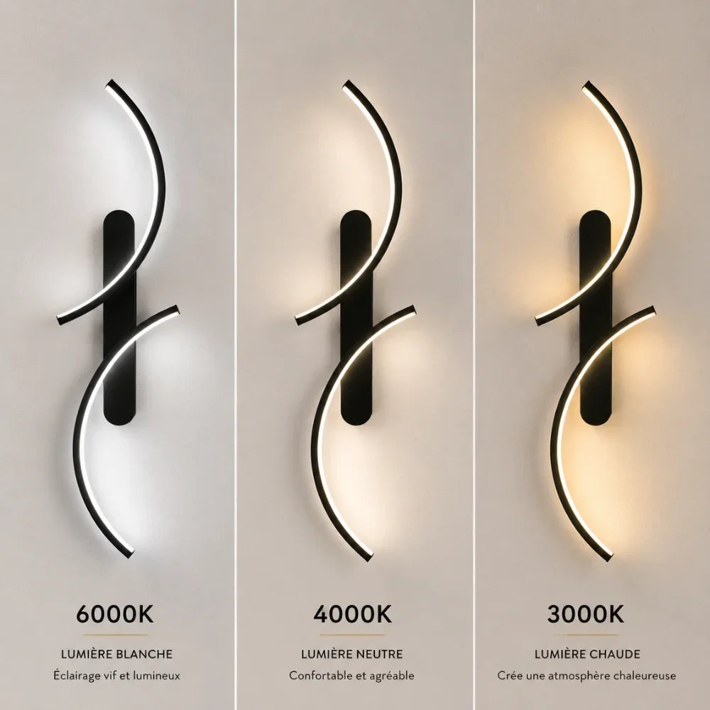 Celya — Applique murale LED contemporaine