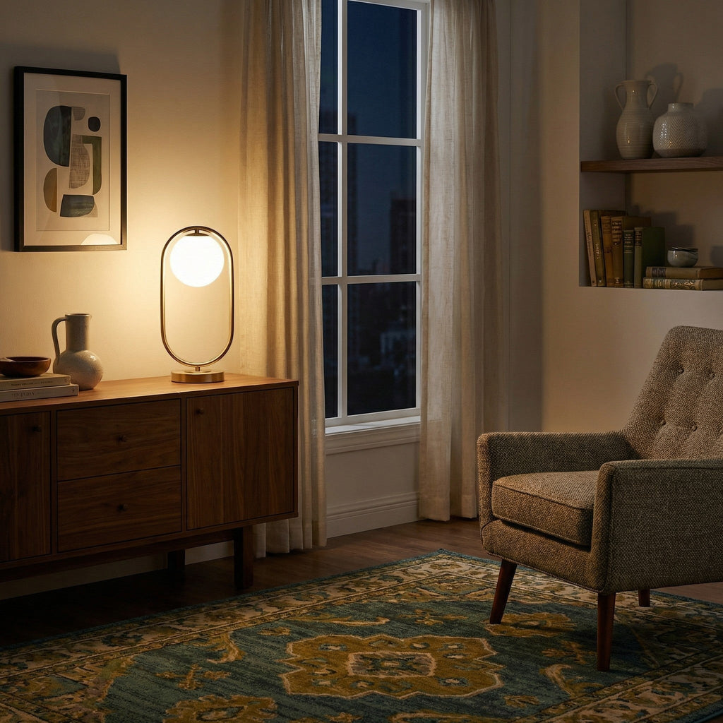 Lampe à Poser LED pour Chevet et Bureau – Modèle Néva (DIMOREE)