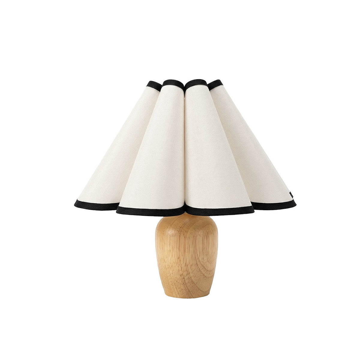 Lampe à Poser avec Abat-Jour Plissé – Modèle Séraphine (DIMOREE)